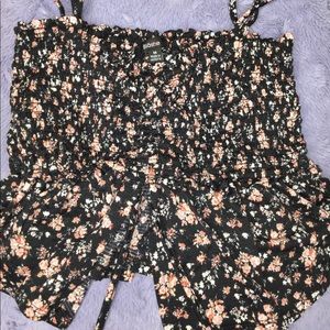 Cute pink flower top